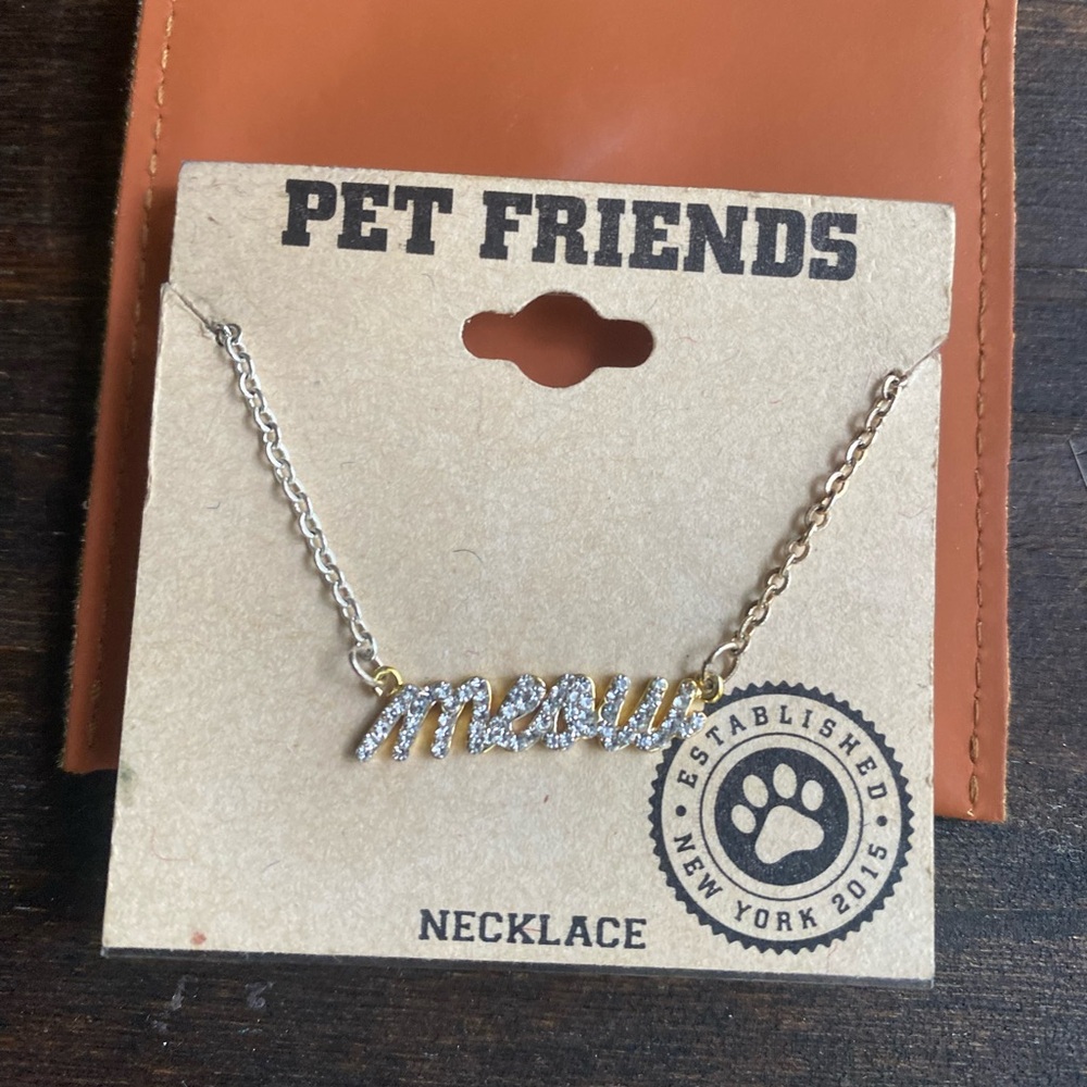 🟤Pet Friends Gold & silver Necklace